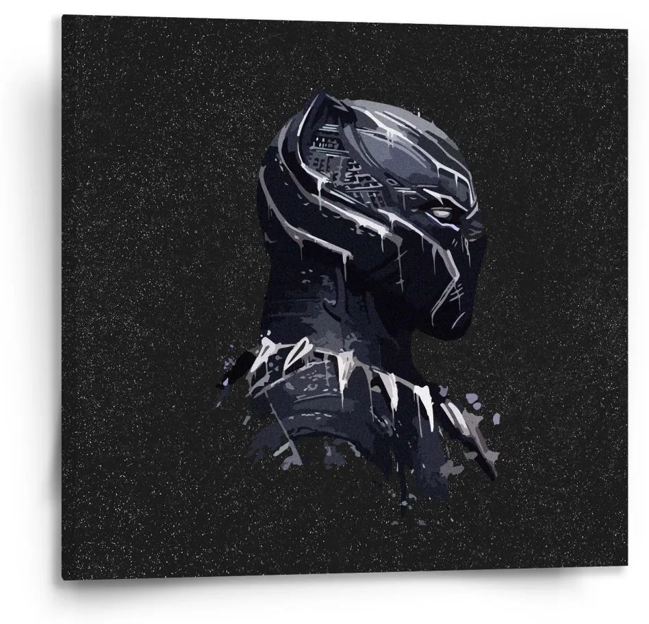 Sablio Obraz BLACK PANTHER z profilu Vesmír - 110x110 cm