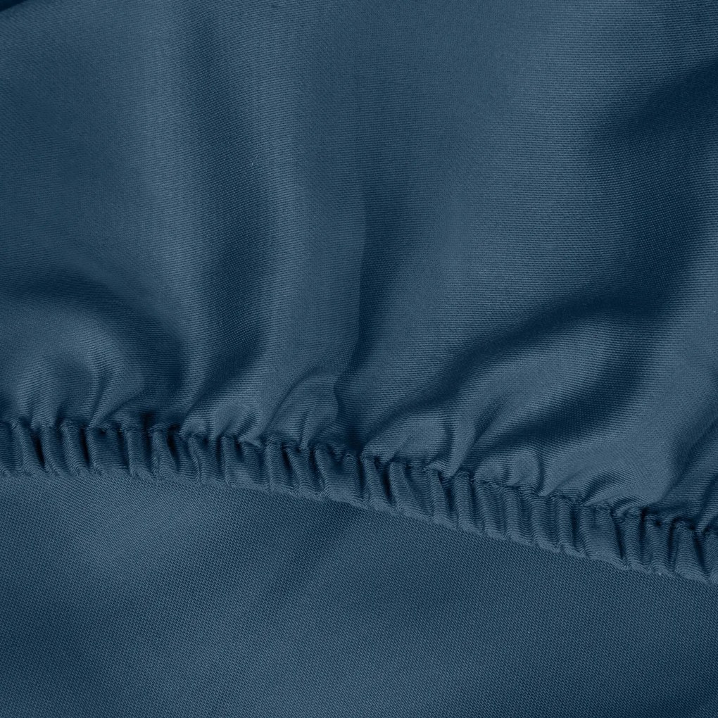 MAKOSATÉNOVÉ PRESTIERADLO DINA 200X220 CM MODRÉ