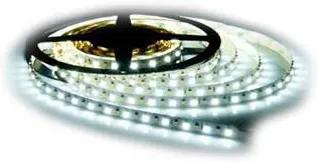 LED svetelný pás, 5m, SMD3528 60LED / m, 4,8 W / m, IP65, studená biela
