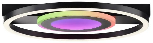 Brilliant -LED RGBW Stmievateľné stropné svietidlo MAUREEN LED/20W/230V 3000-6500K čierna+ DO