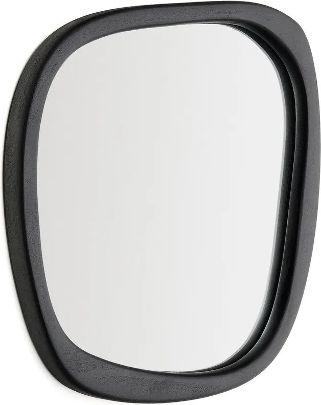 Nástenné zrkadlo s dreveným rámom 45,5x47 cm Alura – Kave Home