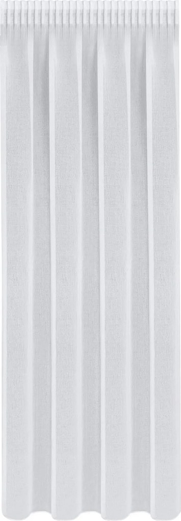 ZÁCLONA NA PÁSKE ELPIDIA 140X270 CM BIELA