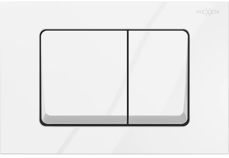 Mexen FENIX 10 - splachovacie tlačidlo pre Mexen modul FENIX XS, biela, 601000