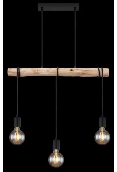 Globo 15539-3H - Luster na lanku GREGOR 3xE27/60W/230V