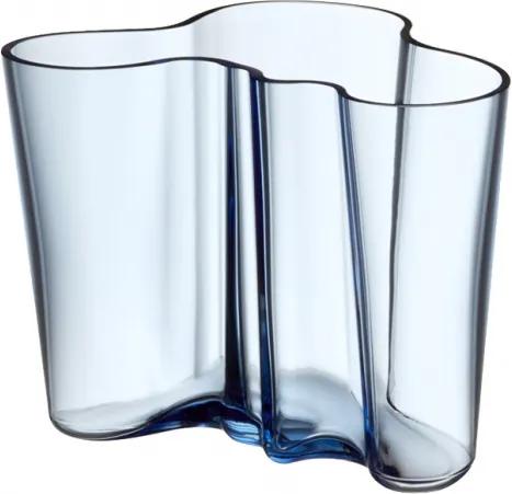 Váza Alvar Aalto 160mm, modrá aqua Iittala