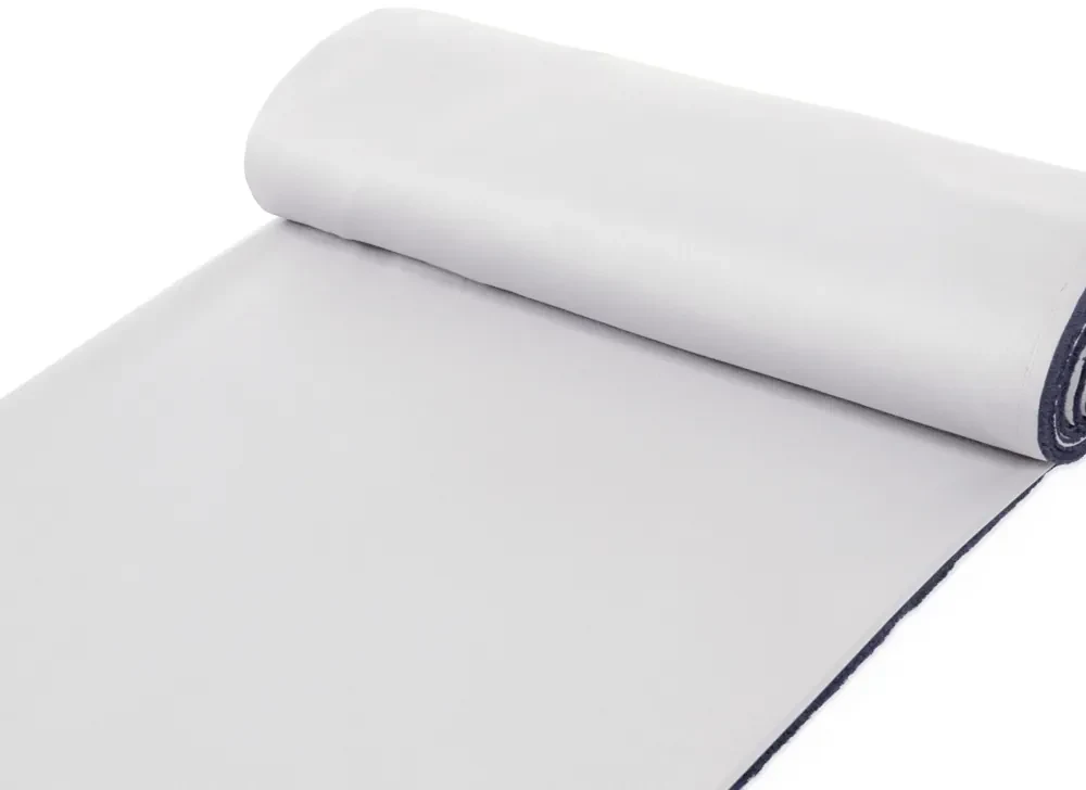 Biante Dekoračný obdĺžnikový obrus BKS-408 Studená svetlo sivá 50x100 cm