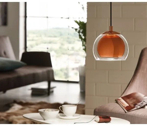 Eglo 94589 - Luster ROCAMAR 1xE27/60W/230V