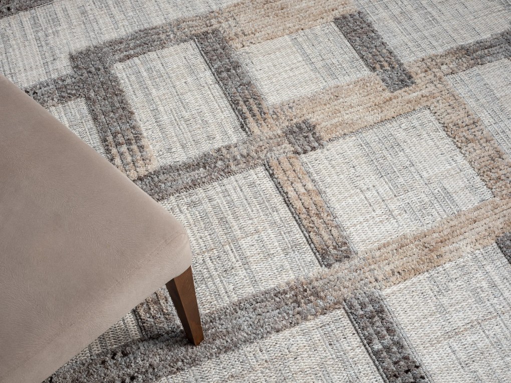 Kusový koberec Balania beige, 160x230, béžová, chodba / predsieň, My Flair