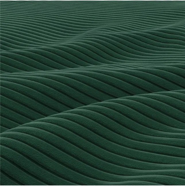 Kreslo ORBIT Poso rozkladacie, fľaškovo zelené