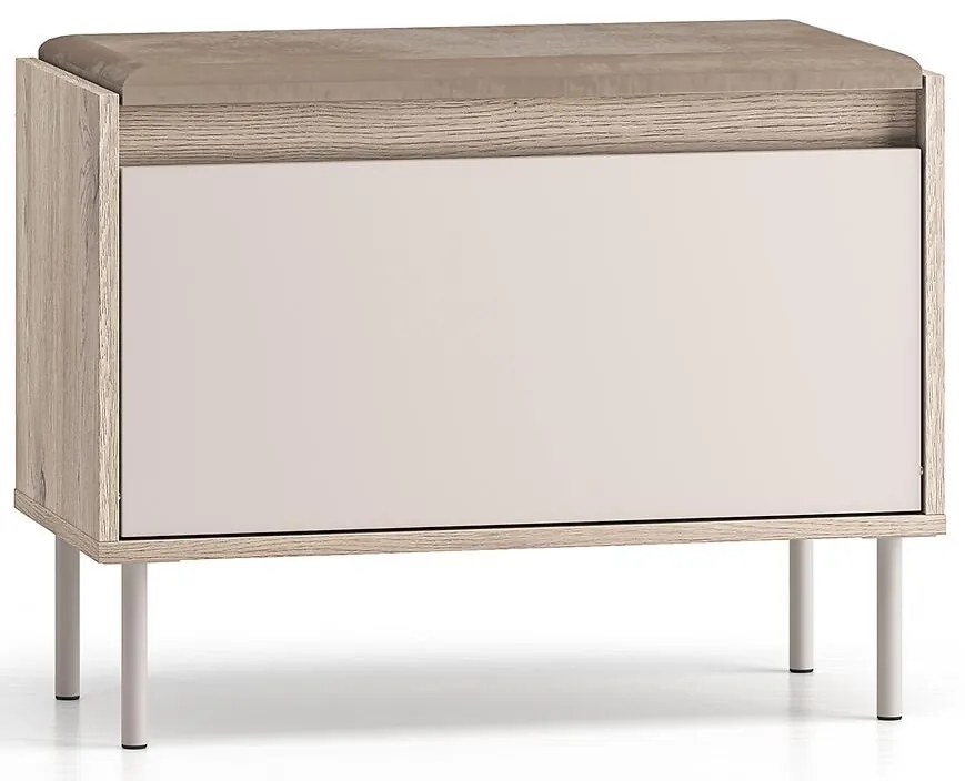 Skrinka na topánky Voco 06 dub cremona/cashmere