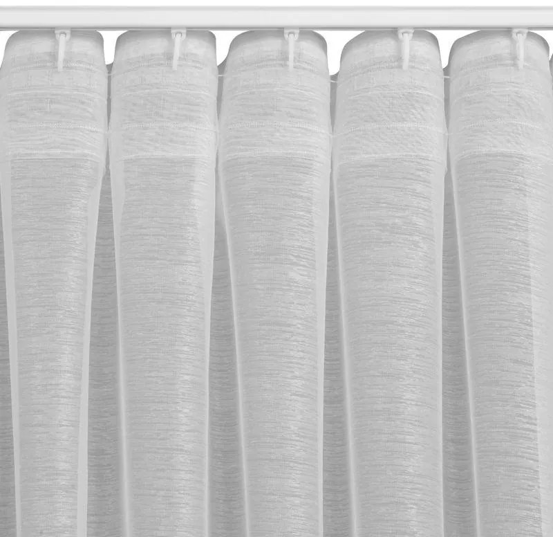 Biela záclona na flex páske BELISSA 400x170 cm