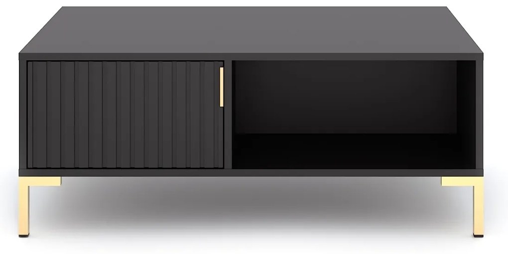 Konferenčný stolík Flinn 100 cm čierny