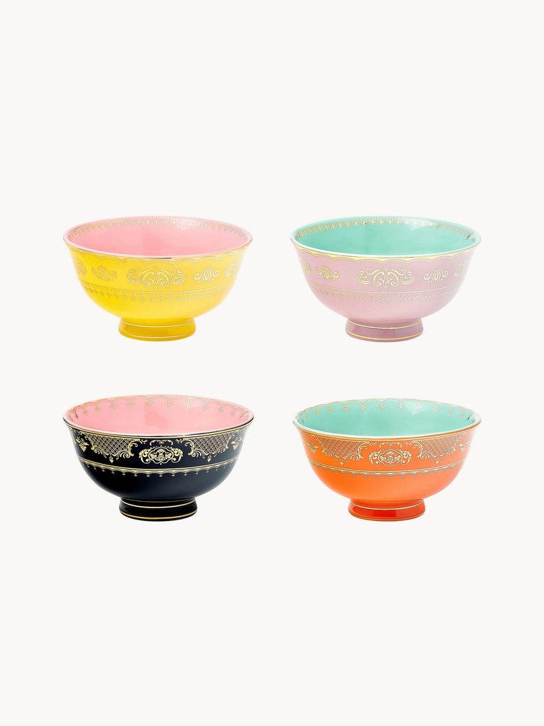 Porcelánové misky Grandpa, 4 ks