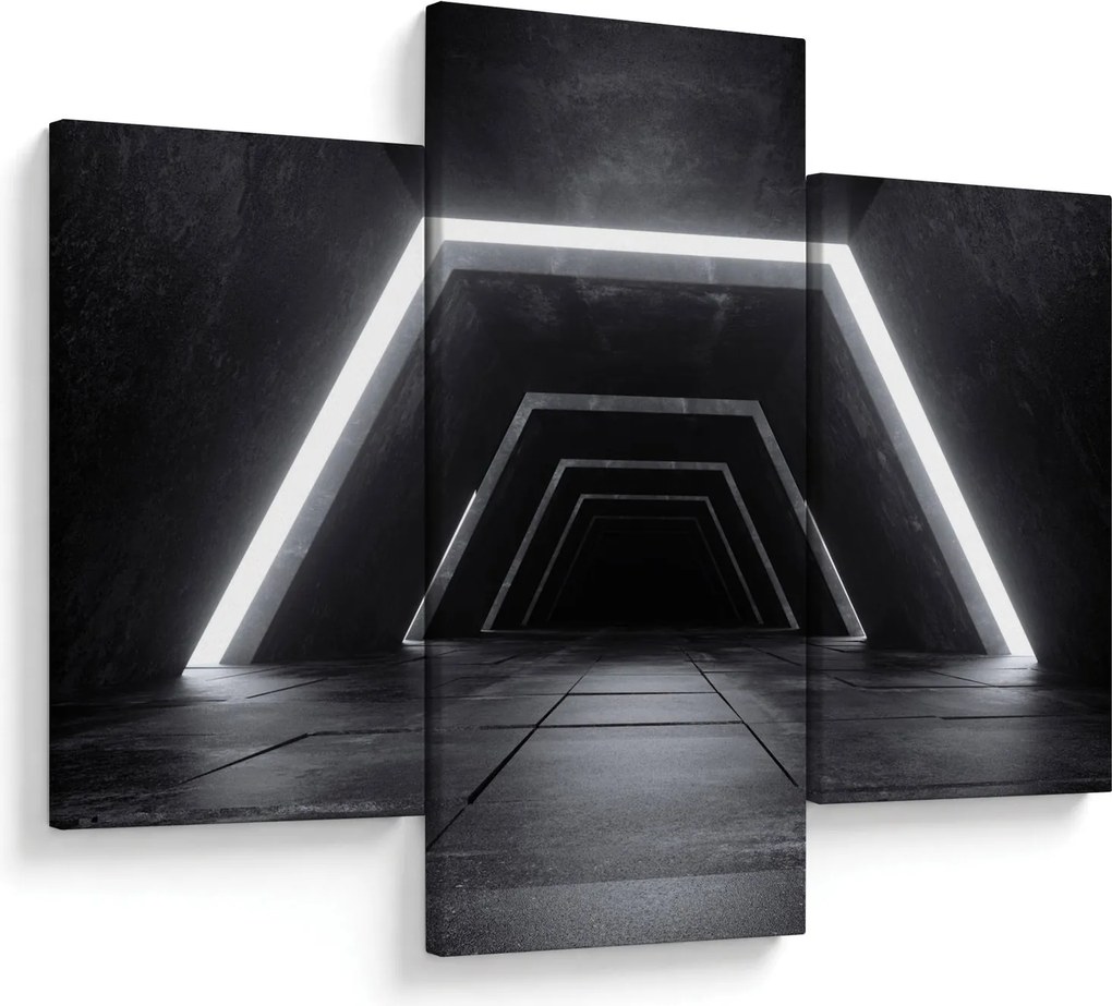 Obraz - Futuristický tunel (90x60 cm)