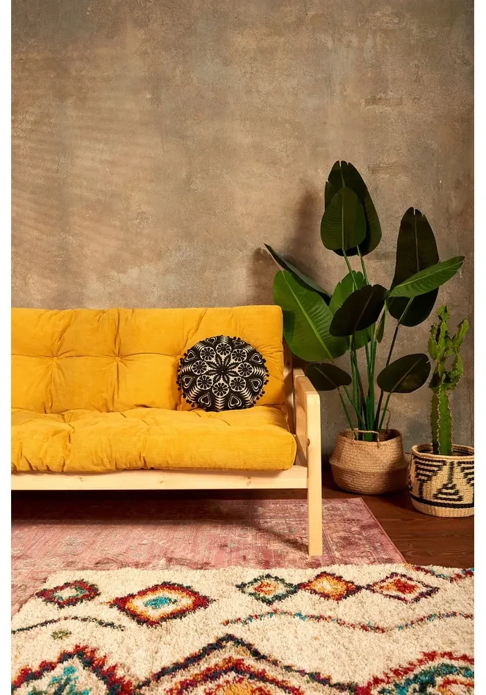 Menčestrová variabilná pohovka Karup Design Grab Raw/Honey