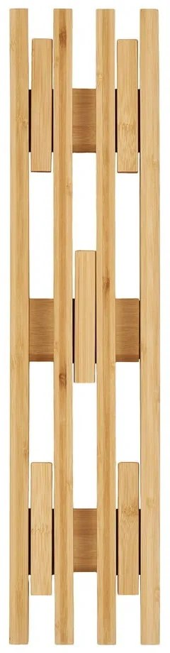 Bambusový nástenný vešiak v prírodnej farbe Ember – House Nordic