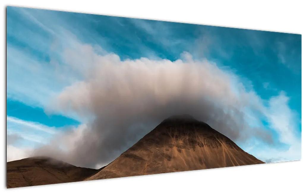 Obraz - Mrak nad vrcholkom (120x50 cm)