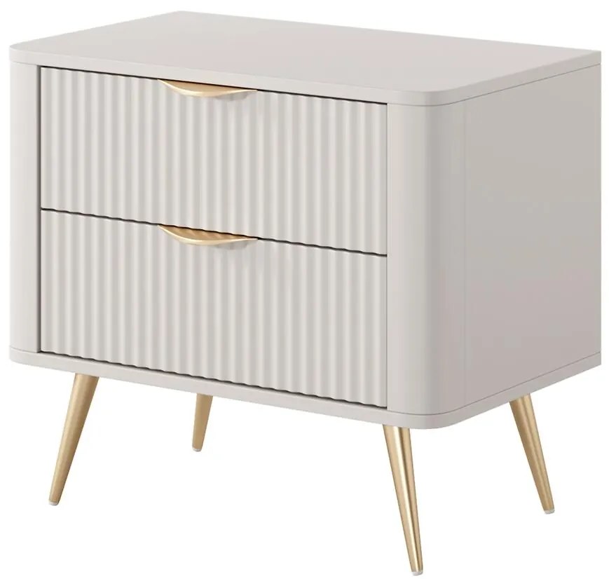 Nočný stolík Lante G 2s -1 ks Beige