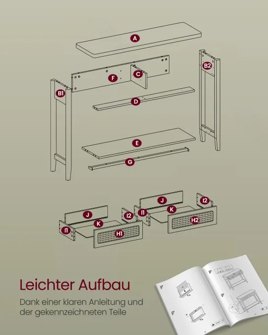 Konzolový stolík LNT016B21