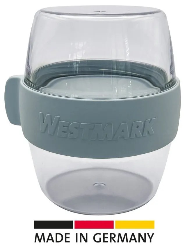 Westmark Dvojdielna dóza na desiatu MINI, 400 ml, modrá