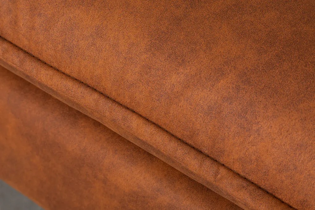 Trojmiestna pohovka ROCCO 194 cm antickohnedá