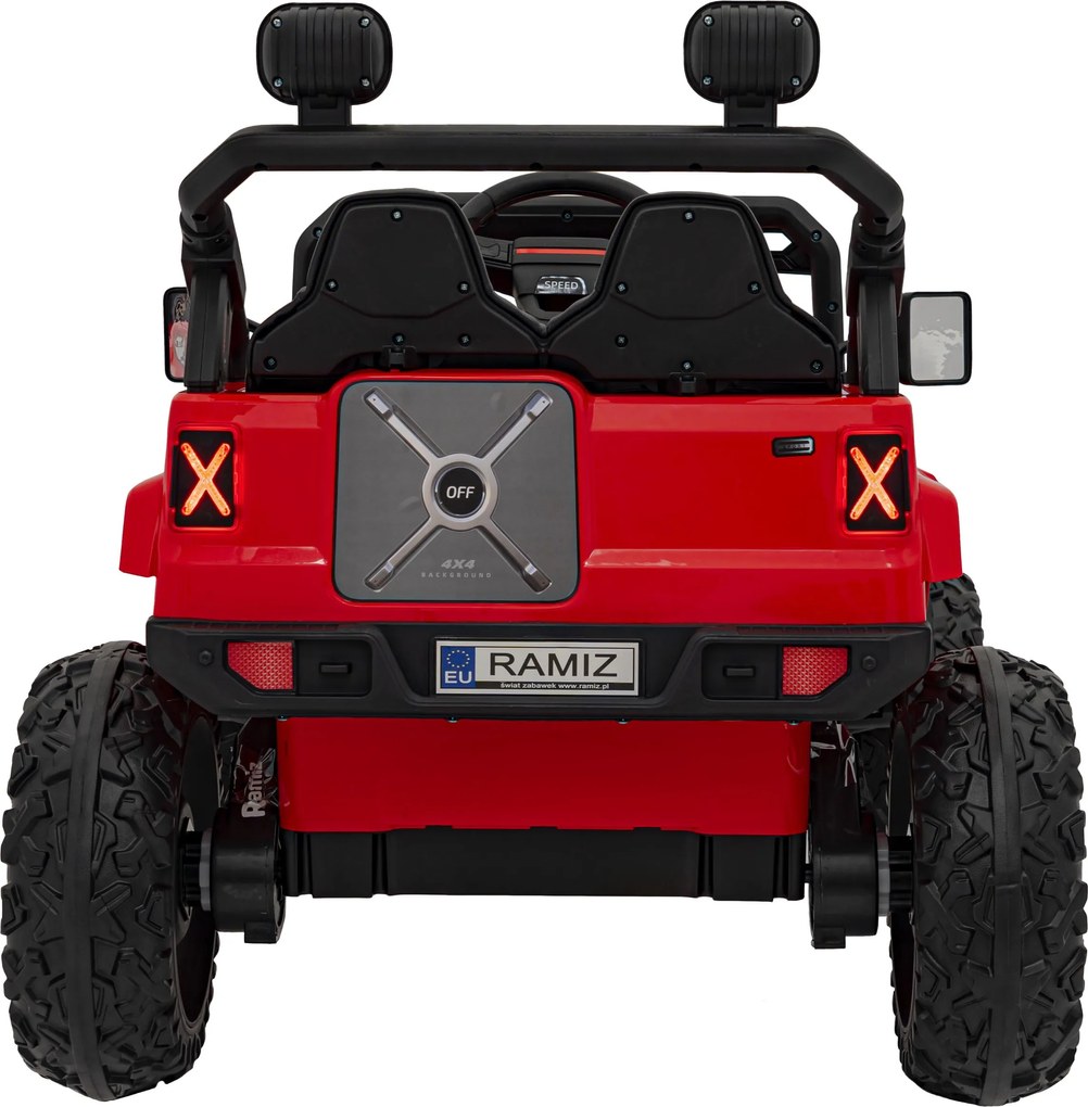 Ramiz Rýchlostné vozidlo OFF ROAD Červená