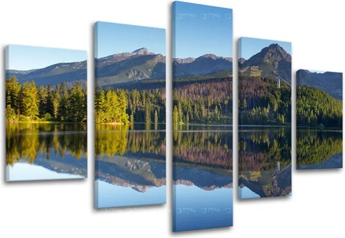 Obraz na stenu 5 dielny SLOVENSKO SK017E50