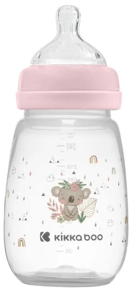 Dojčenská fľaša 260ml 3m+ Savanna Pink