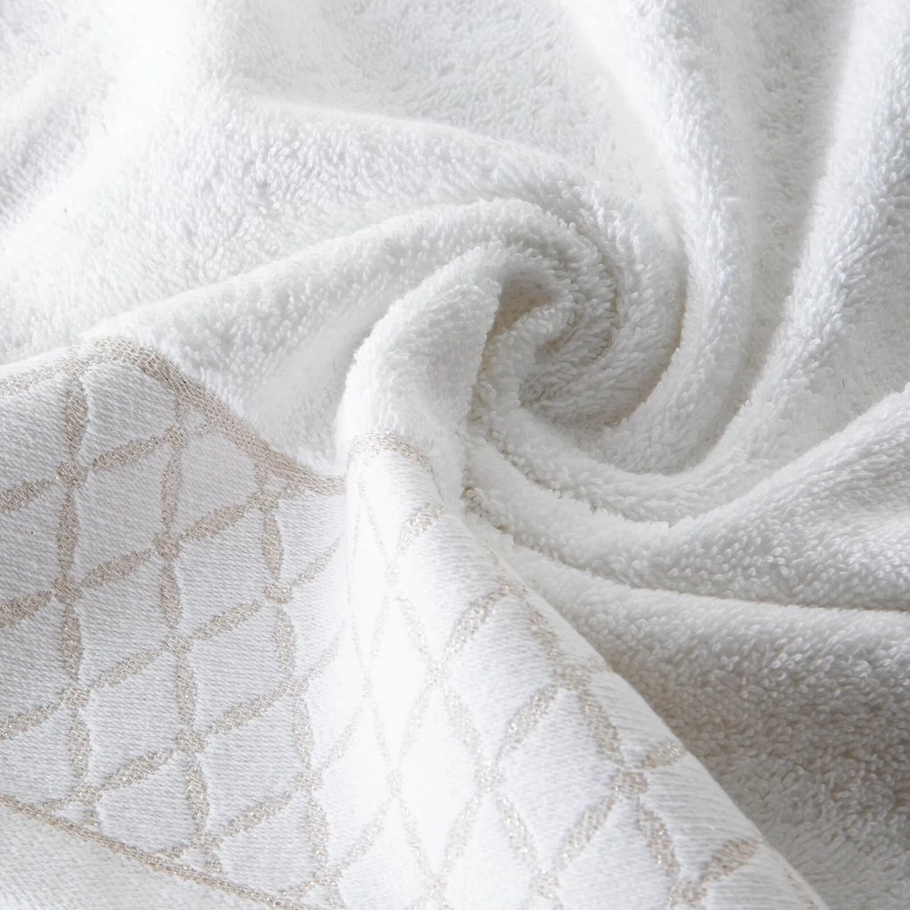 BAVLNENÝ UTERÁK LAYLA 50X90 CM BIELA