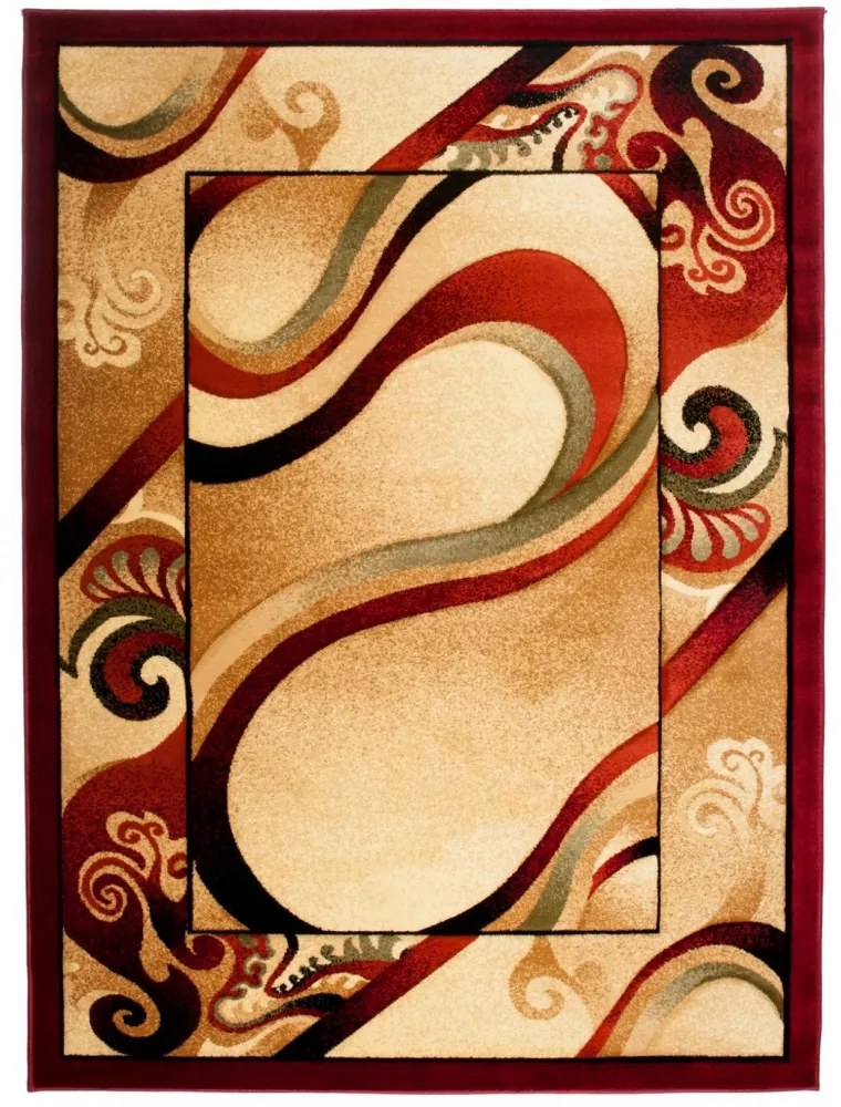 Kusový koberec Vlnenie krémový, Velikosti 280x380cm