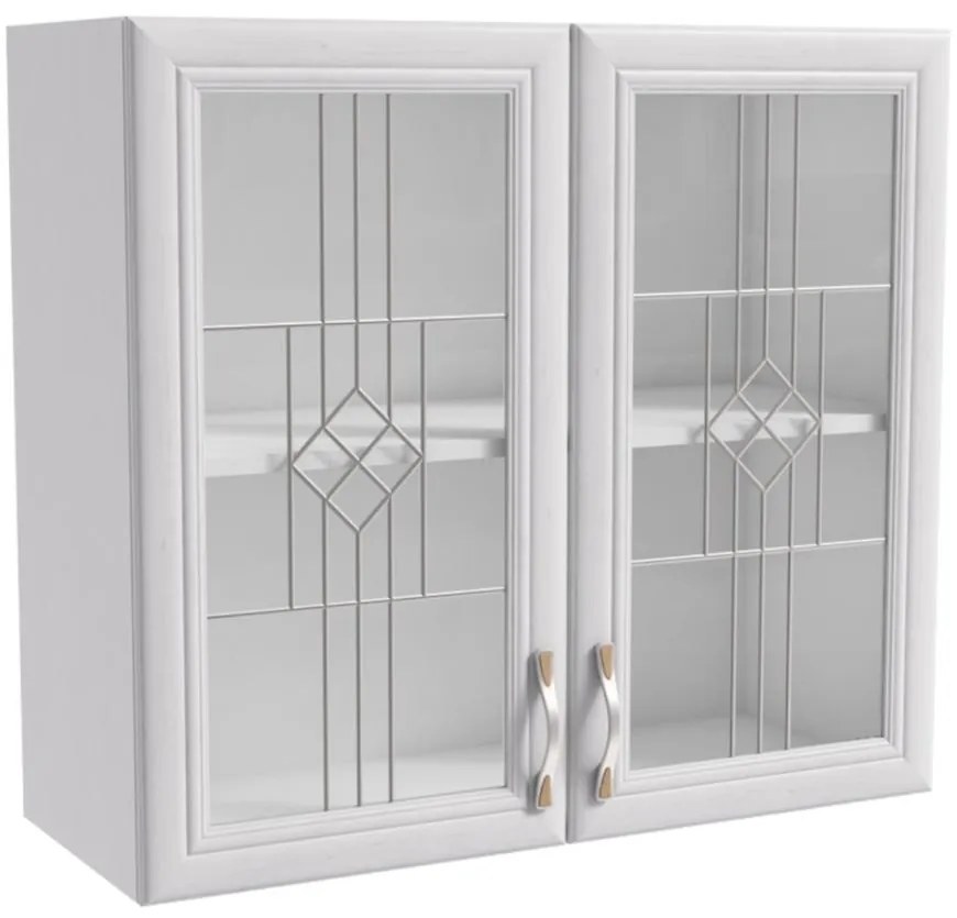 Skrinka do kuchyne Sycylia G80s biela/dub lancelot