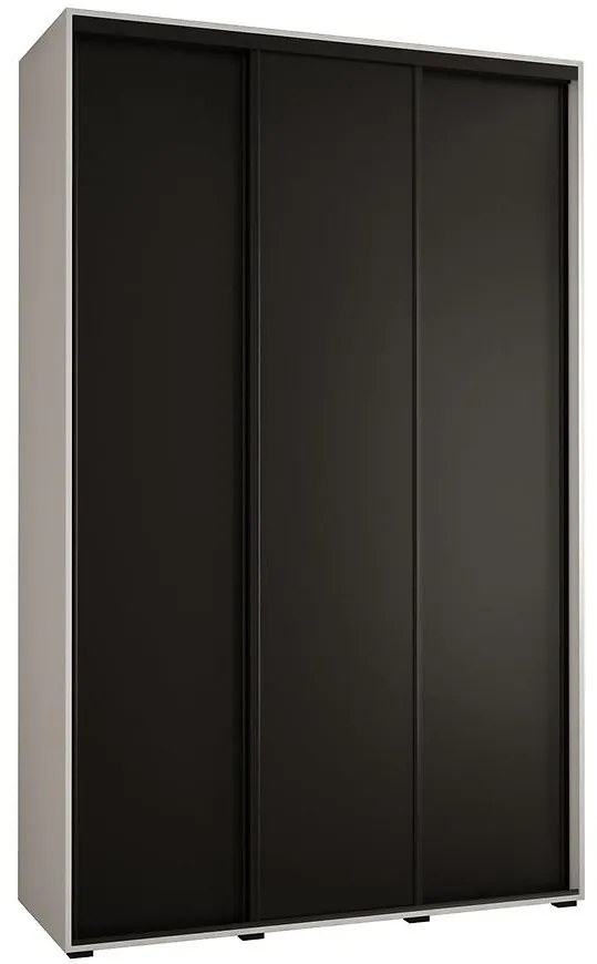 Skriňa 45 Canaris 1 150 biela/čierna/čierna