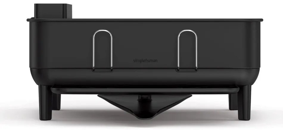 Simplehuman Odkvapkávač na riad Compact, oceľ, plast, FPP, čierna