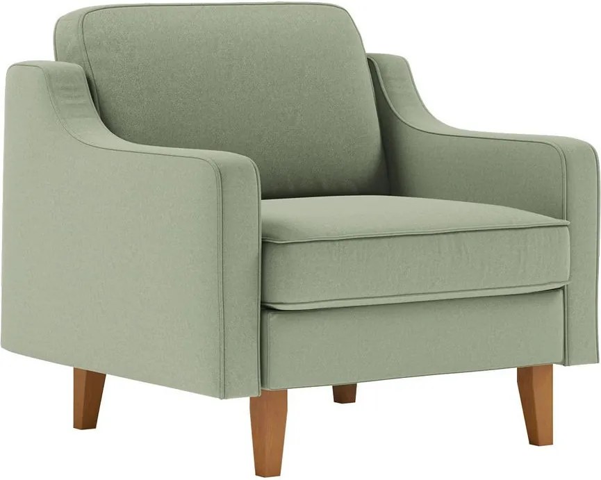 Kreslo Robia 1 (morská zelená + orech). Akcia -19%. Vlastná spoľahlivá doprava až k Vám domov. 1145659