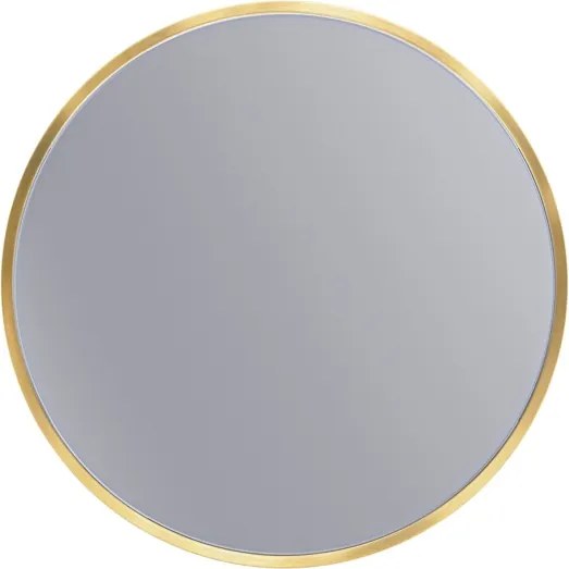 Erga Round, okrúhle zrkadlo 40cm, zlatý rám, ERG-V01-ROUND-4040-GD
