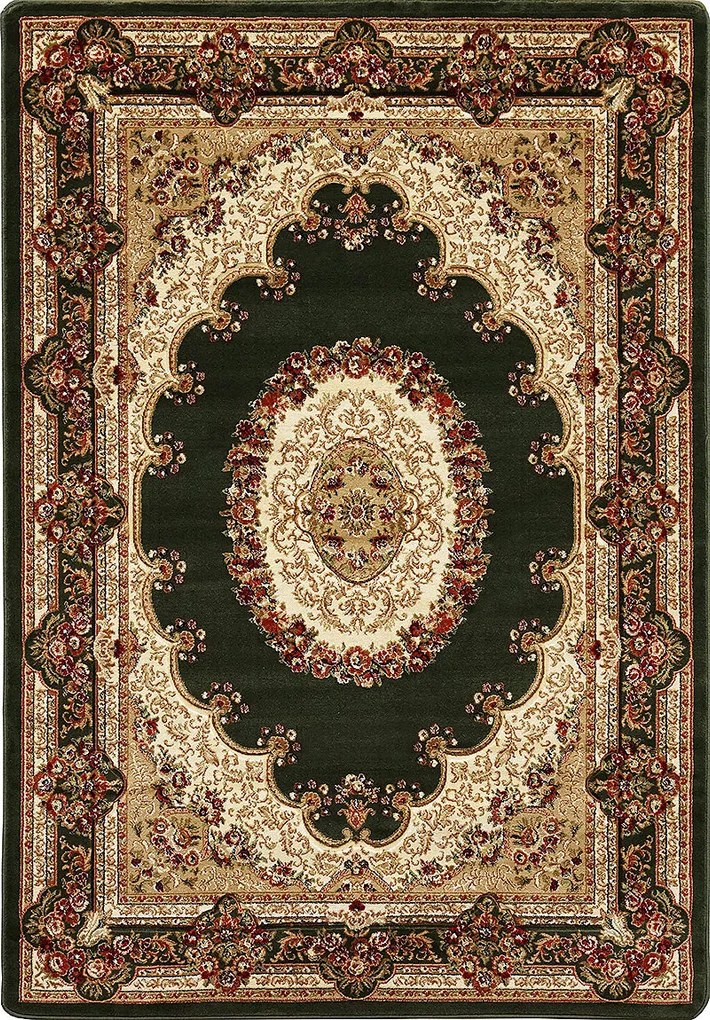 Berfin Dywany, Kusový koberec Adora 5547 Y (Green), 60x90, zelená, chodba / predsieň
