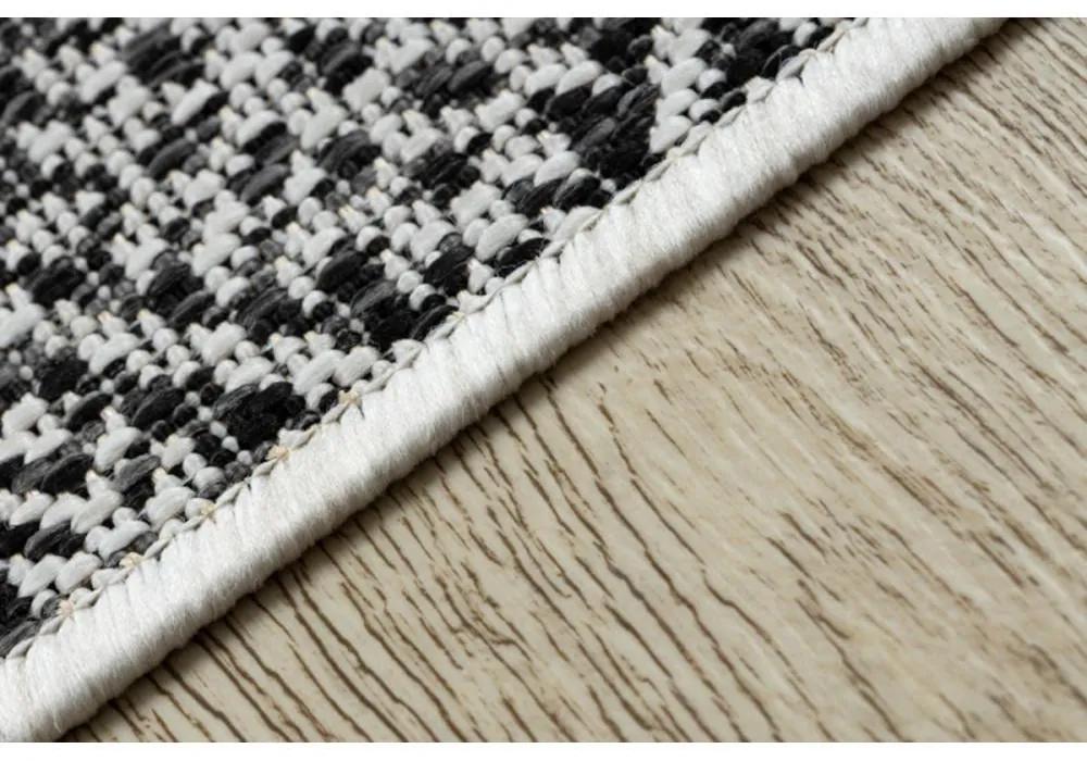Kusový koberec Kim čierny atyp 70x250cm