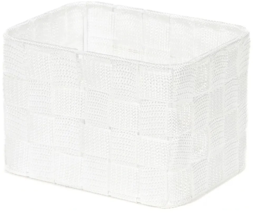 Compactor Úložný organizér do zásuvky Compactor TEX 19 x 14 x 13 cm, biela