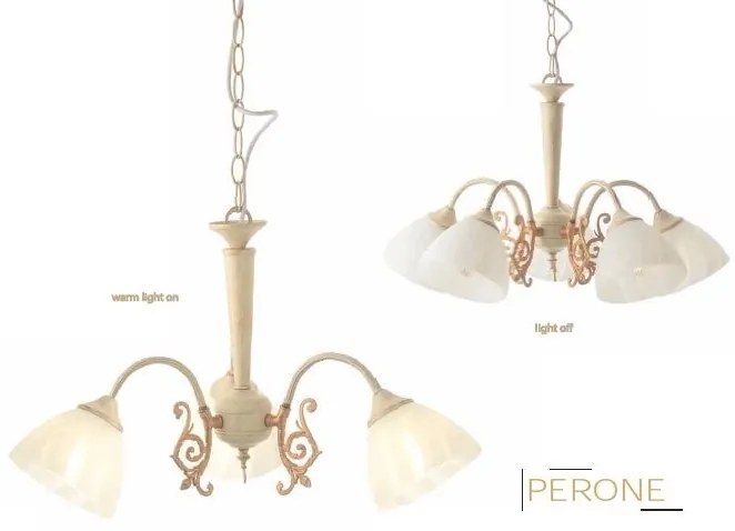 ACA DECOR Závesné svietidlo PERONE max. 5x40W/E14/230V/IP20