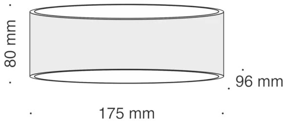 Maytoni C806WL-L5B - LED Nástenné svietidlo TRAME LED/6W/230V čierna