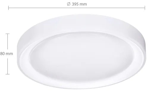 Brilagi-LED RGB Stmievateľné svietidlo FLOCO LED/30W/230V Wi-Fi Tuya + LED/6W + DO