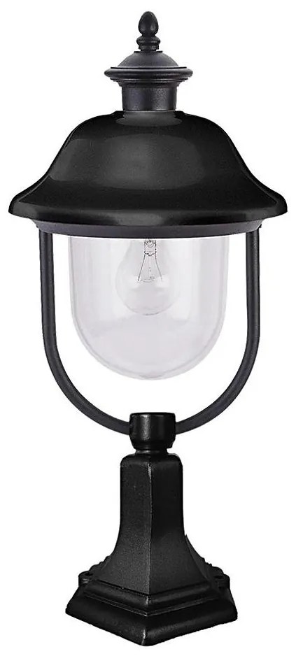 Prezent 6895 - Vonkajšia lampa SANGHAI 1xE27/60W/230V IP44 čierna