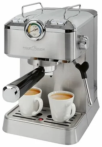 ProfiCook ES-KA 1267 pákové espresso 2v1, 20 BAR