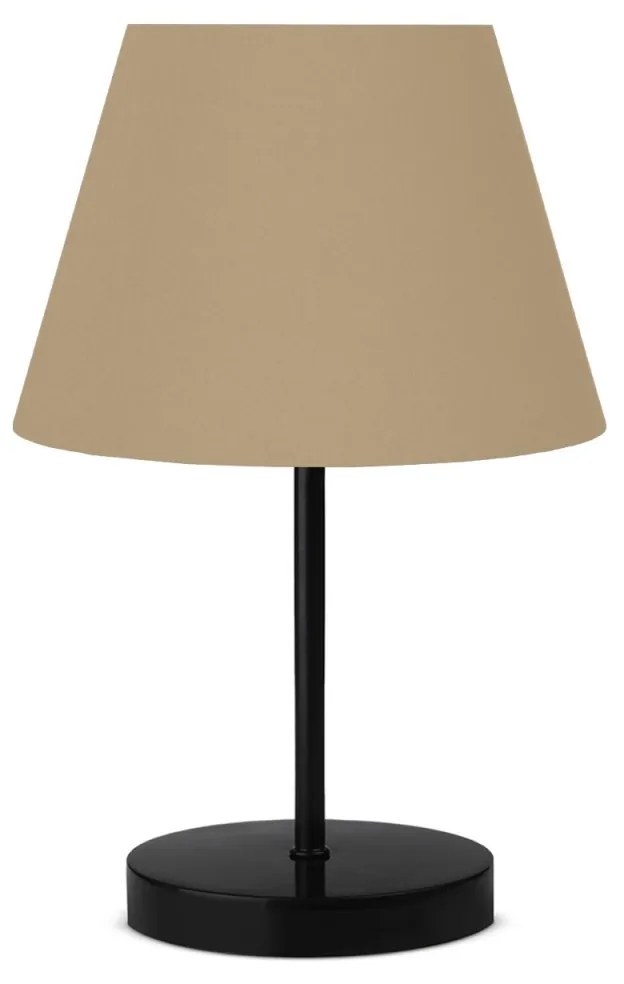 Stolová lampa Dantos 36 cm béžová/čierna