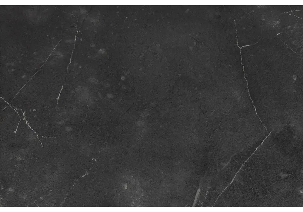 Čierny konferenčný stolík so sklenenou doskou 80x80 cm Strington – Actona