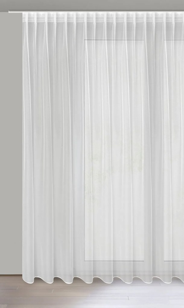 ZÁCLONA NA PÁSKE TONIA 400X300 CM BIELA