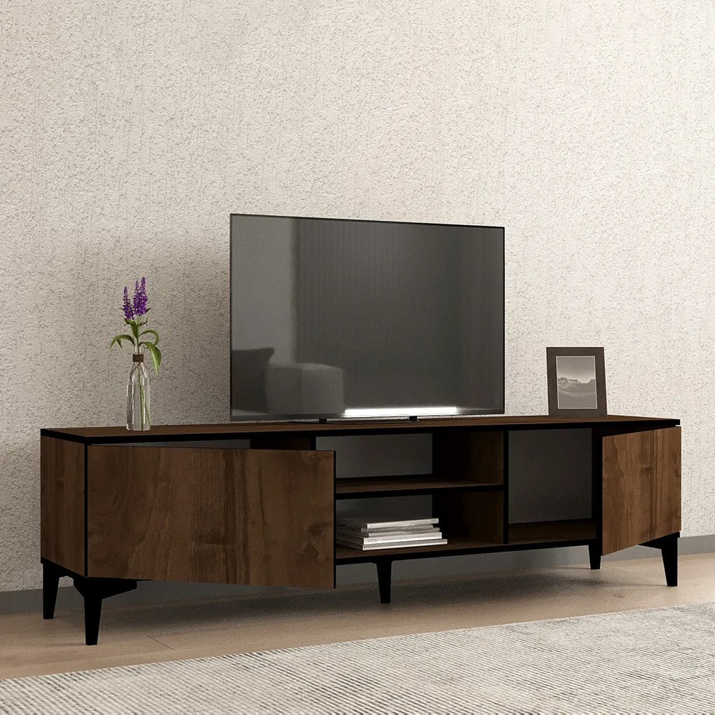 Televízny stolík Erem Walnut