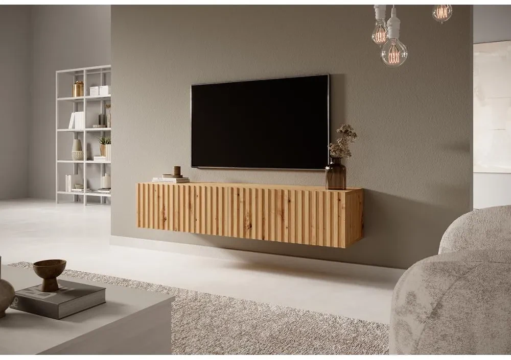 TV skrinka/stolík Tenessie 138 (dub artisan). Vlastná spoľahlivá doprava až k Vám domov. 1098793
