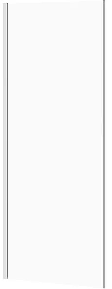Cersanit Crea, sklenená sprchová stena k posuvným spchovým dveriam 80x200 cm, 8mm číre sklo, chrómový profil, S900-2613