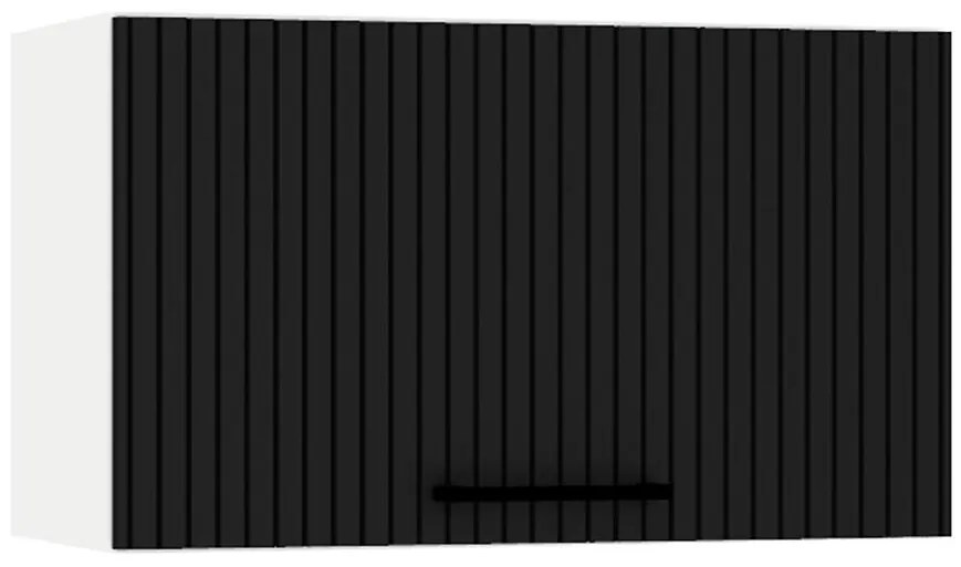 Skrinka do kuchyne Kate w60okgr čierny hrášok